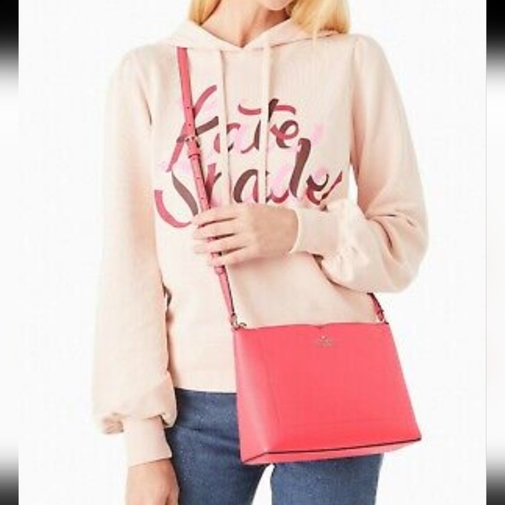 Kate Spade Harlow Crossbody Color: Ripe Papaya NWT - Picture 2 of 3